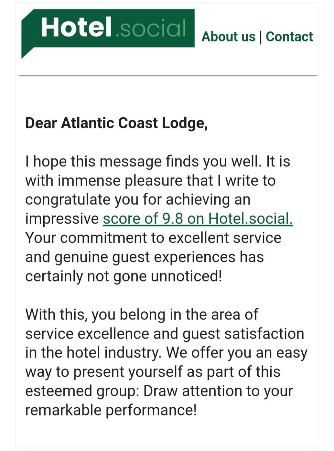 Atlantic Coast Lodge Спейниш-Пойнт Экстерьер фото